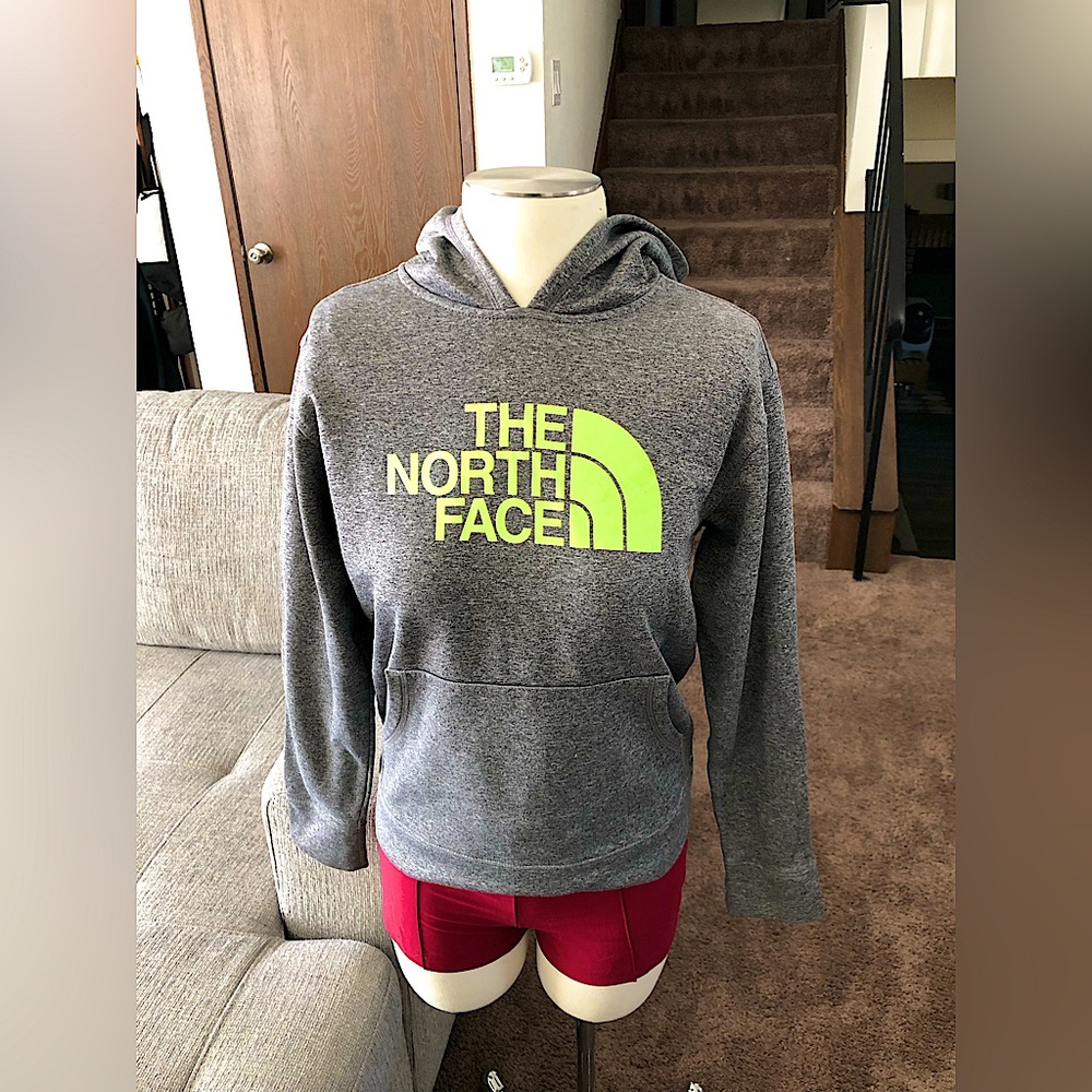 Gray The North Face Hoodie